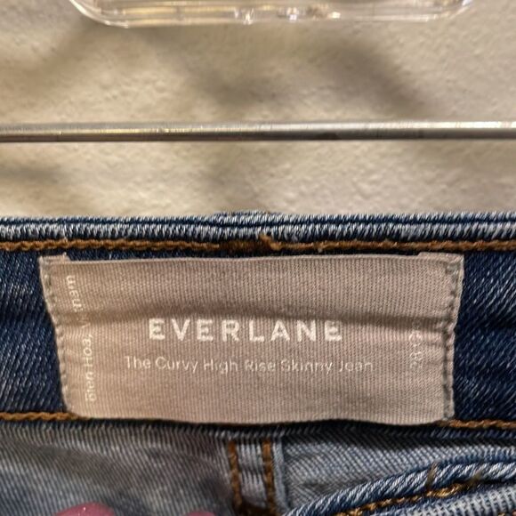 Everlane The Curvy High Rise Skinny Crop Jean - Picture 3 of 11